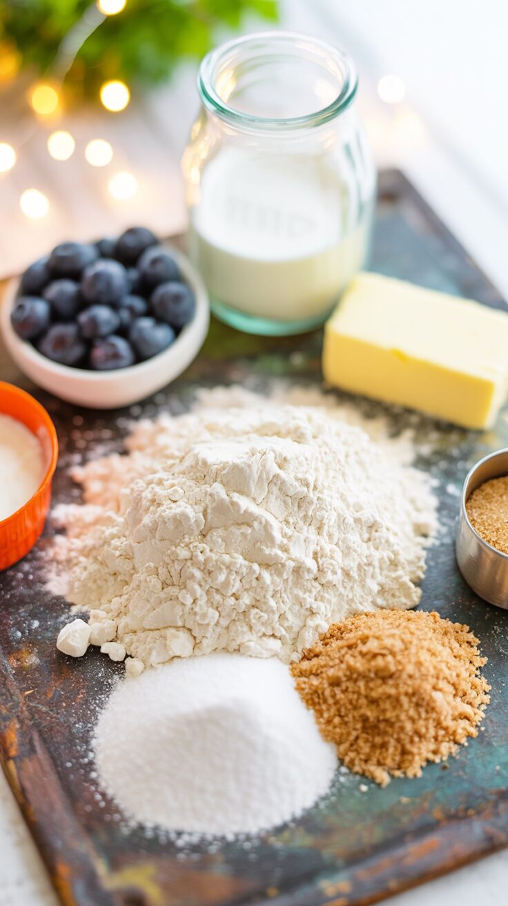 These Blueberry Cinnamon Crunch Biscuits are a delightful treat, combining the delicious flavors of fresh blueberries and warm cinnamon.