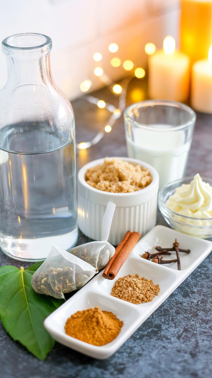 This Christmas chai latte is a delightful blend of warm spices and creamy milk, making it a perfect addition to your holiday beverage lineup.