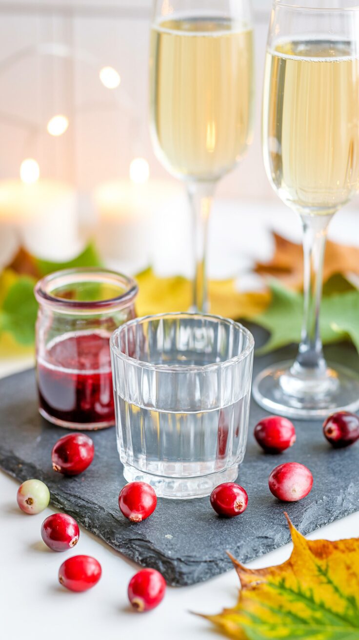 This sparkling vodka champagne cocktail is a refreshing, delicious, elegant drink perfect for celebrations like Christmas or New Year's Eve.