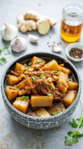 This braised winter melon recipe showcases the unique texture of winter melon, making it a versatile ingredient in various dishes.