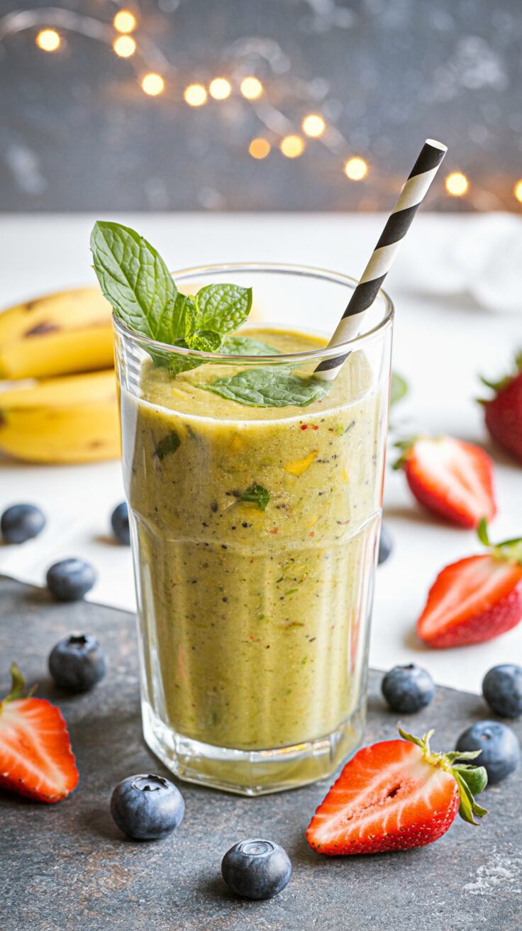 This revitalizing hangover cure smoothie is designed to help you recover after a night of indulgence, curing your hangover naturally and fast