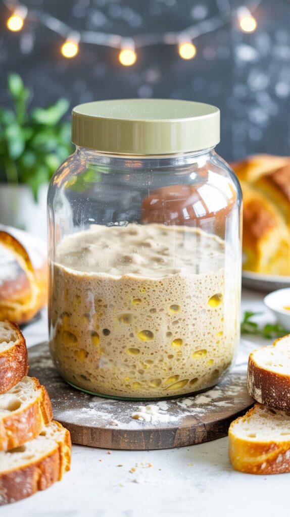 Creating your own sourdough starter is a rewarding and very easy, but steady process that allows you to bake delicious bread at home.