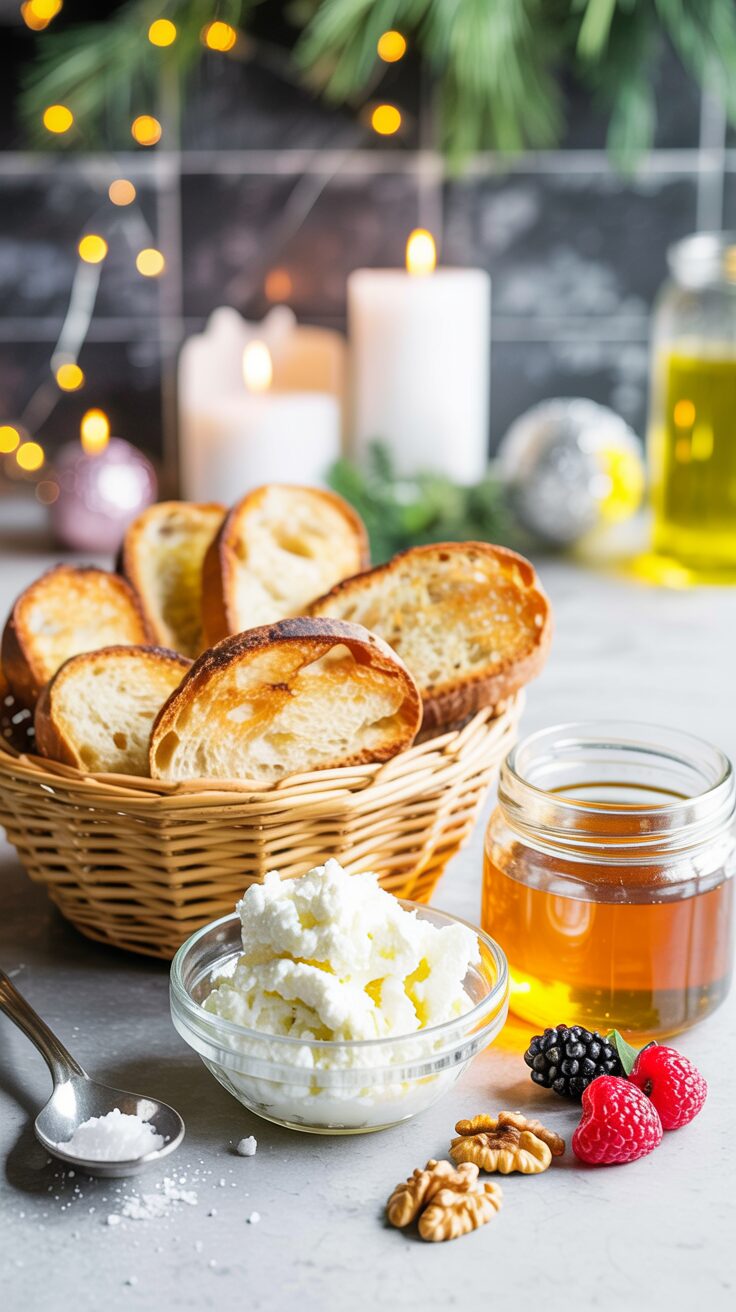 This ricotta honey toast is a delightful and simple dish that combines creamy ricotta cheese with the sweetness of honey.