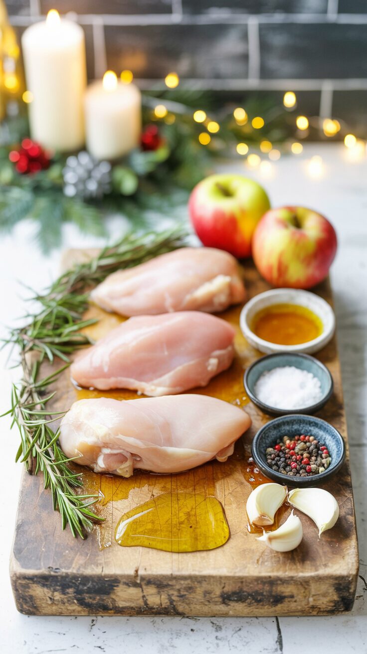 This rosemary apple chicken recipe combines the savory flavor of rosemary with the sweetness of apples, creating a delightful delicious dish.