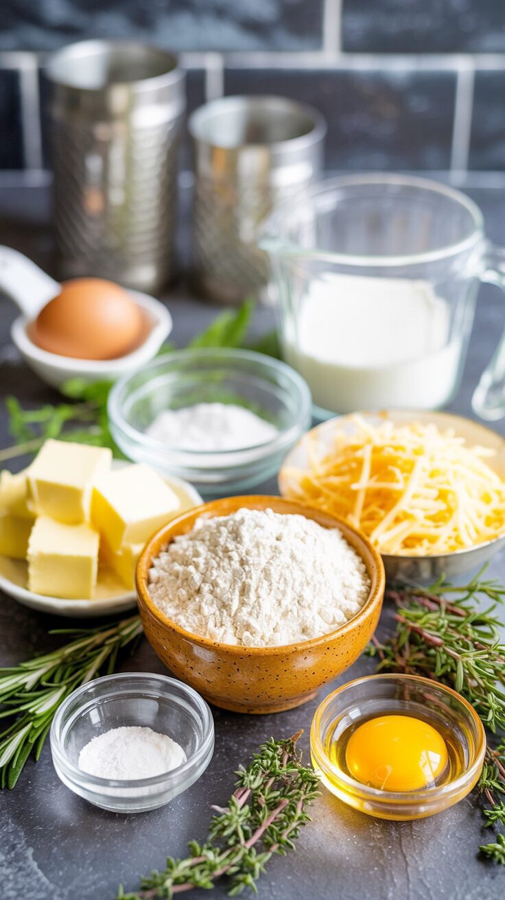 These savory scones are a delightful treat perfect for any occasion - they make an excellent addition to breakfast, brunch, or as a snack.