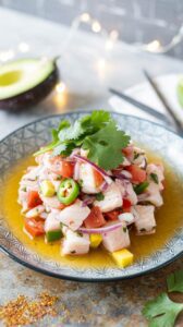 This refreshing red snapper ceviche is a vibrant, fresh and versatile dish that showcases the delicate flavors of fresh fish.