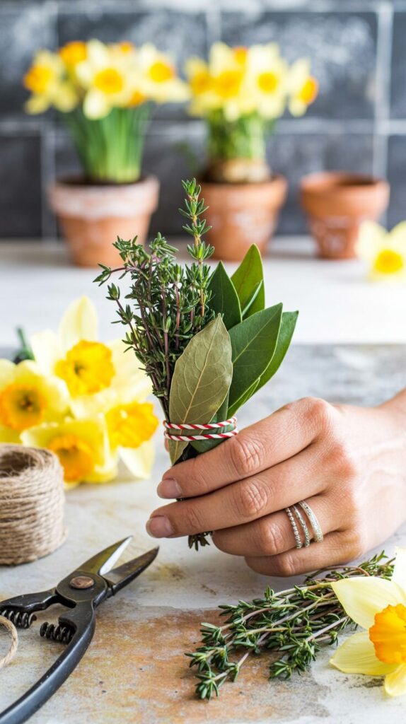 Bouquet garni is a classic French herb bundle used to infuse flavor into soups, stews, and sauces. In this post I explain how to create one.
