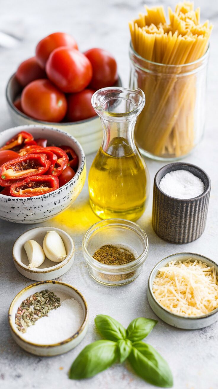 This creamy roasted red pepper pasta sauce is a delightful and delicious blend of flavors that elevates any pasta dish.