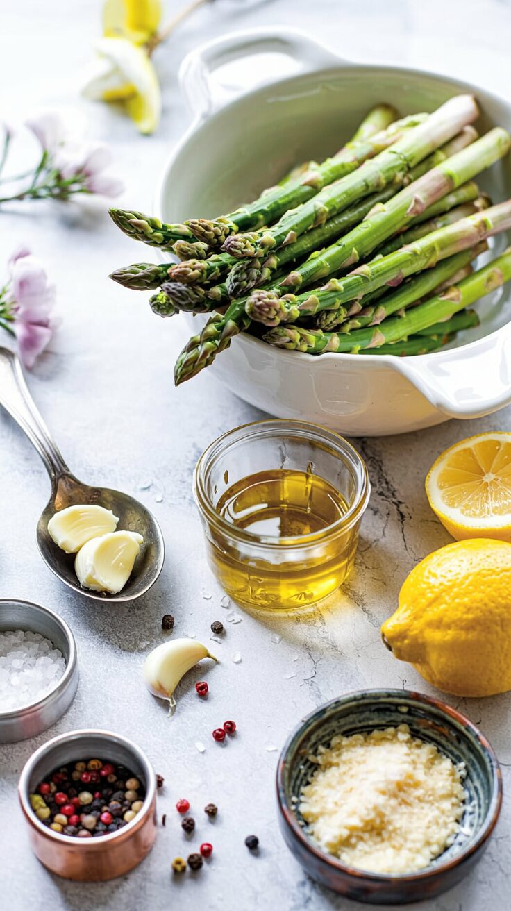 This Crispy Air Fryer Asparagus with Garlic Butter is a quick and delicious side dish that highlights the natural flavors of asparagus.