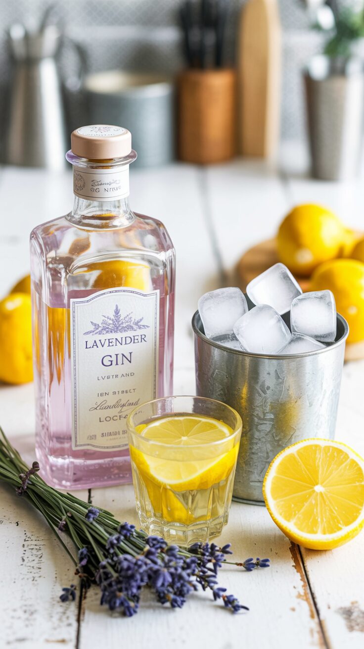 The Lavender Gin Sour is a refreshing cocktail that combines the delicious floral notes of lavender gin with the tartness of citrus.