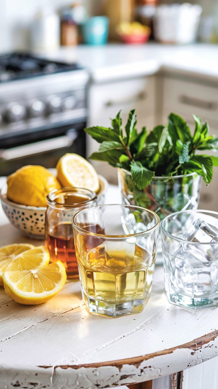 This rum cocktail with lemon is perfect for gatherings, combining rum, lemon juice, and sugar, for a balance of sweetness and tartness.