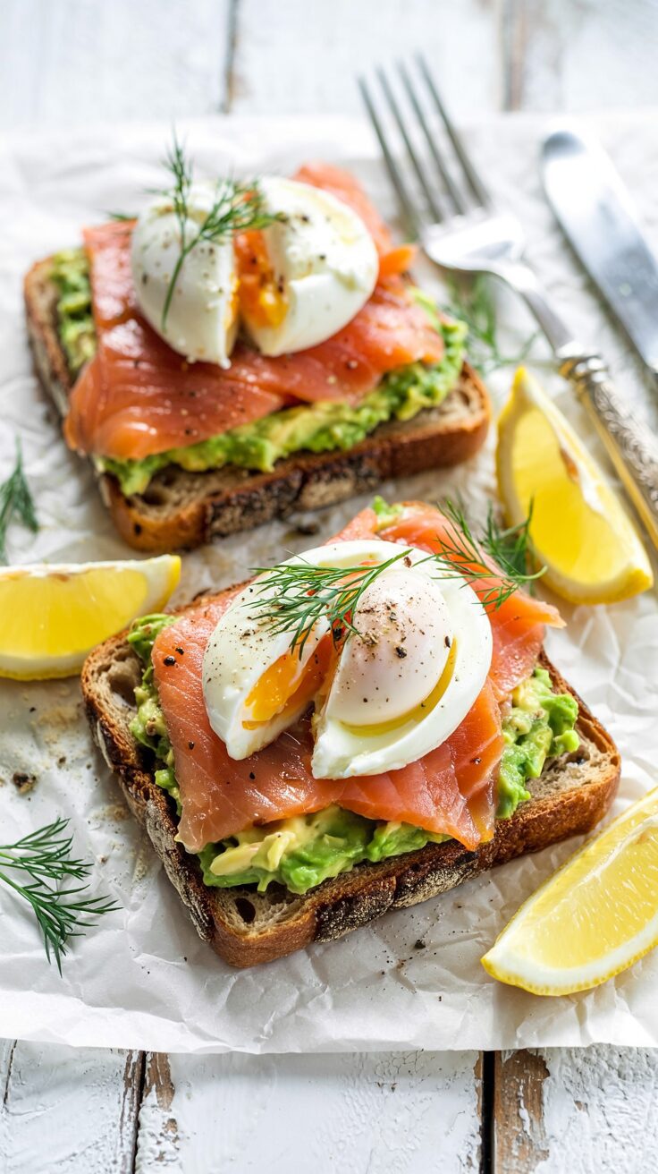 The Smoked Salmon Avocado Toast is a delicious and nutritious breakfast or brunch option, for every day and special occasions.