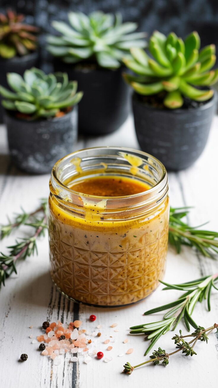 This Maple Dijon Tahini Dressing is a creamy and flavorful addition to delicious salads and healthy colorful grain bowls.