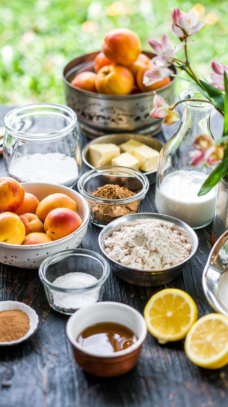 This easy apricot cobbler recipe combines the sweet and tangy flavors of fresh apricots with a delicious and buttery, crumbly topping.