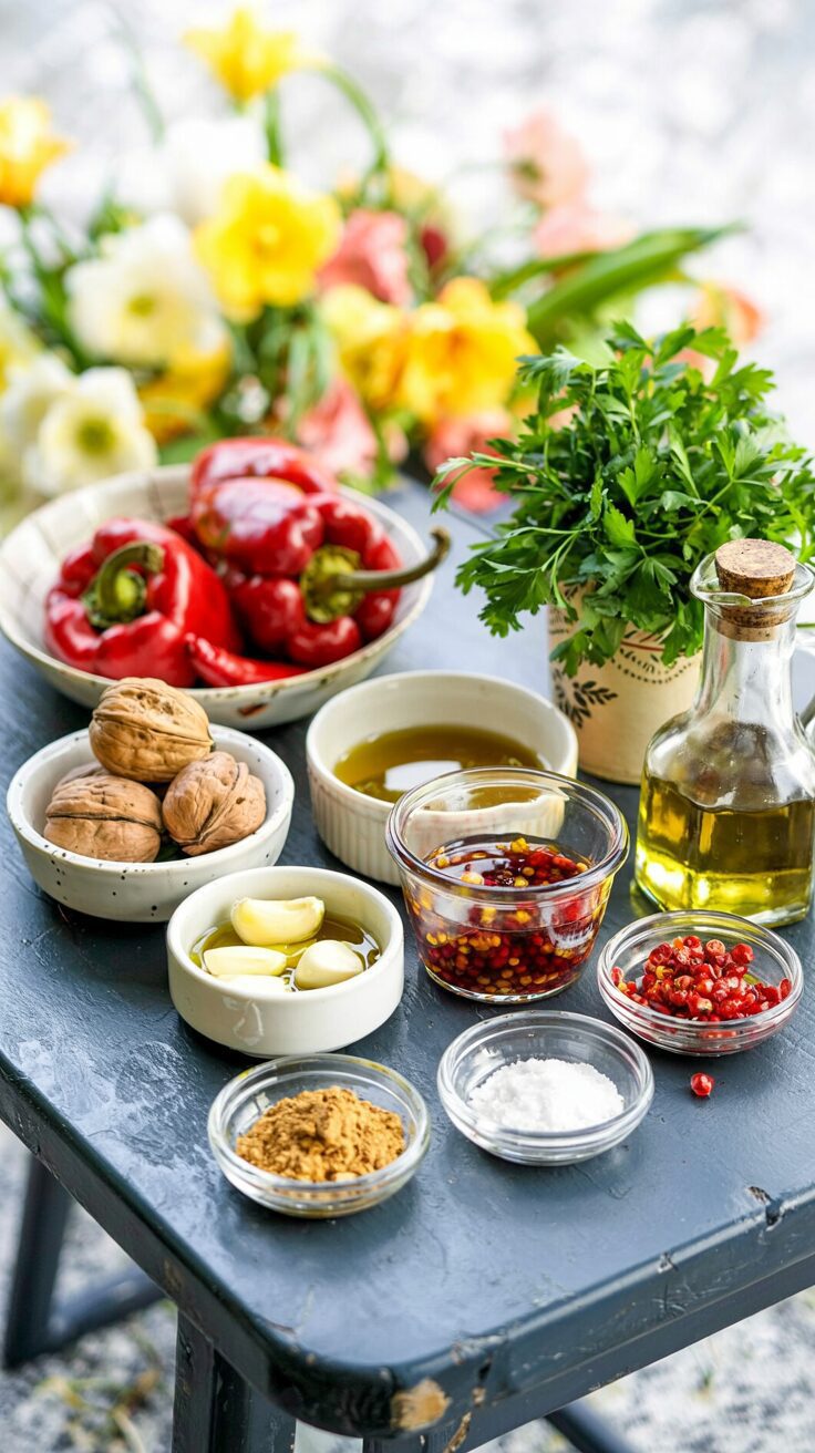 Muhammara sauce is a flavorful and versatile dip originating from the Middle East, particularly popular in Lebanese cuisine.