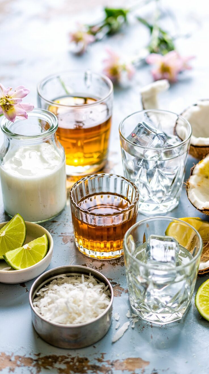 This Coconut Cream Margarita is a refreshing twist on the classic margarita, combining the rich flavor of coconut cream with lime juice.