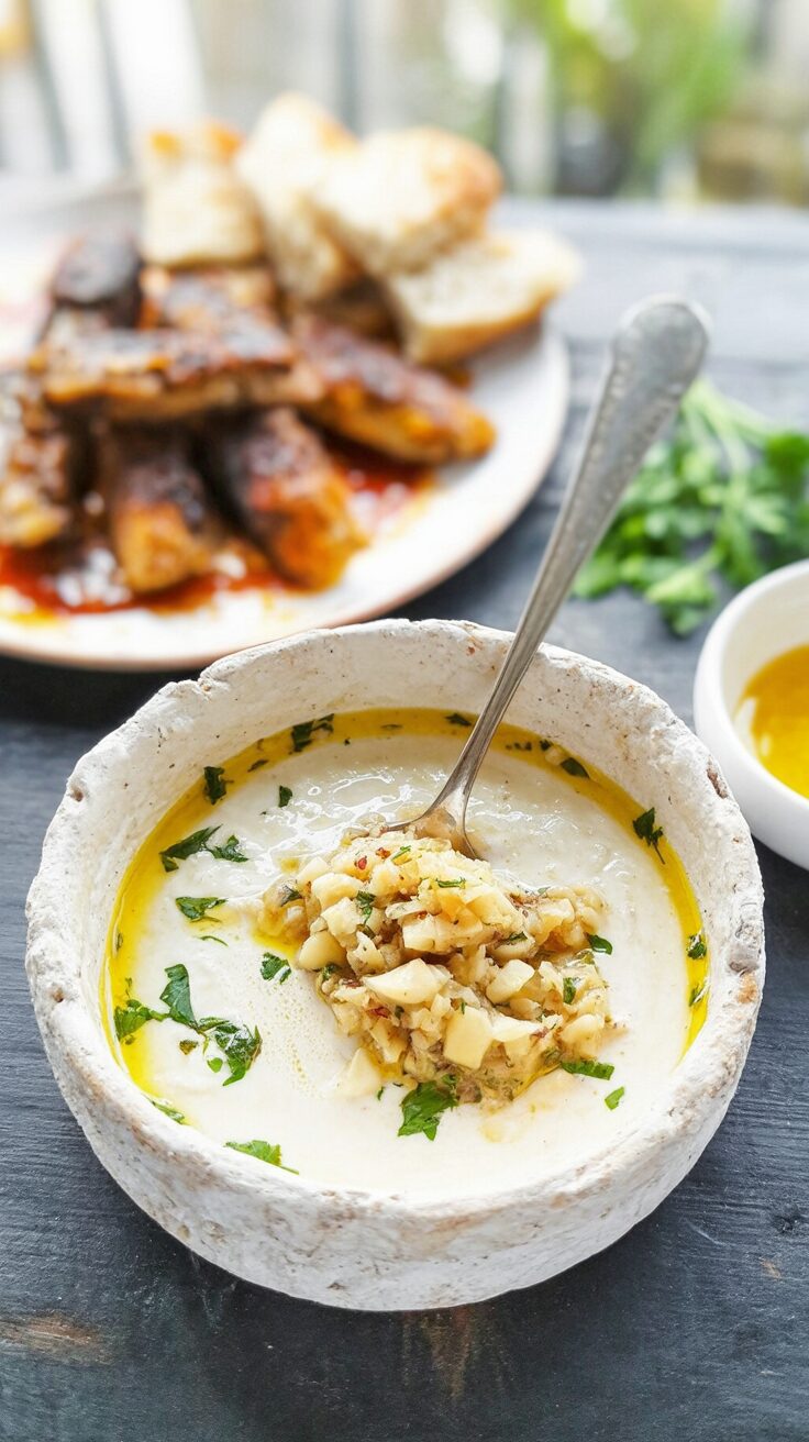 Creamy White Sauce for Shawarma is a versatile sauce that complements chicken shawarma perfectly, making it a must-try for any shawarma lover