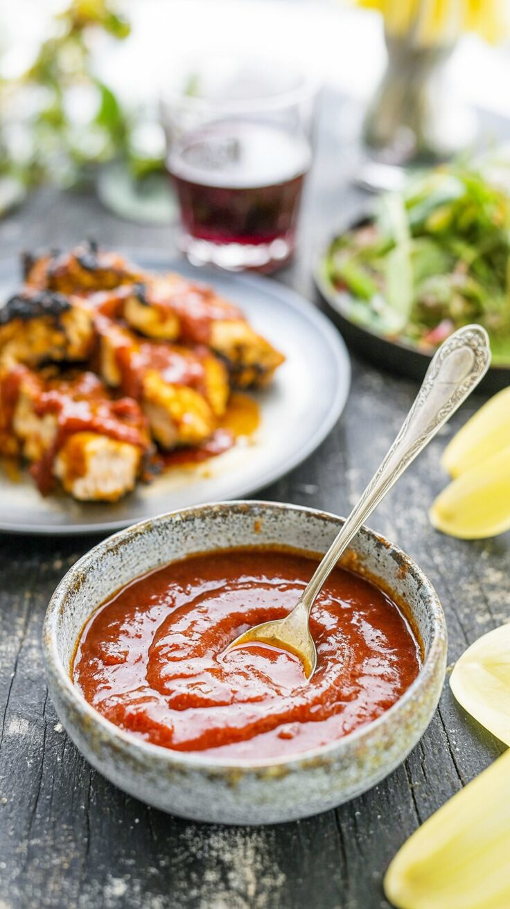 This Strawberry BBQ Sauce is a delightful blend of sweetness and tang, perfect for enhancing your grilled dishes.